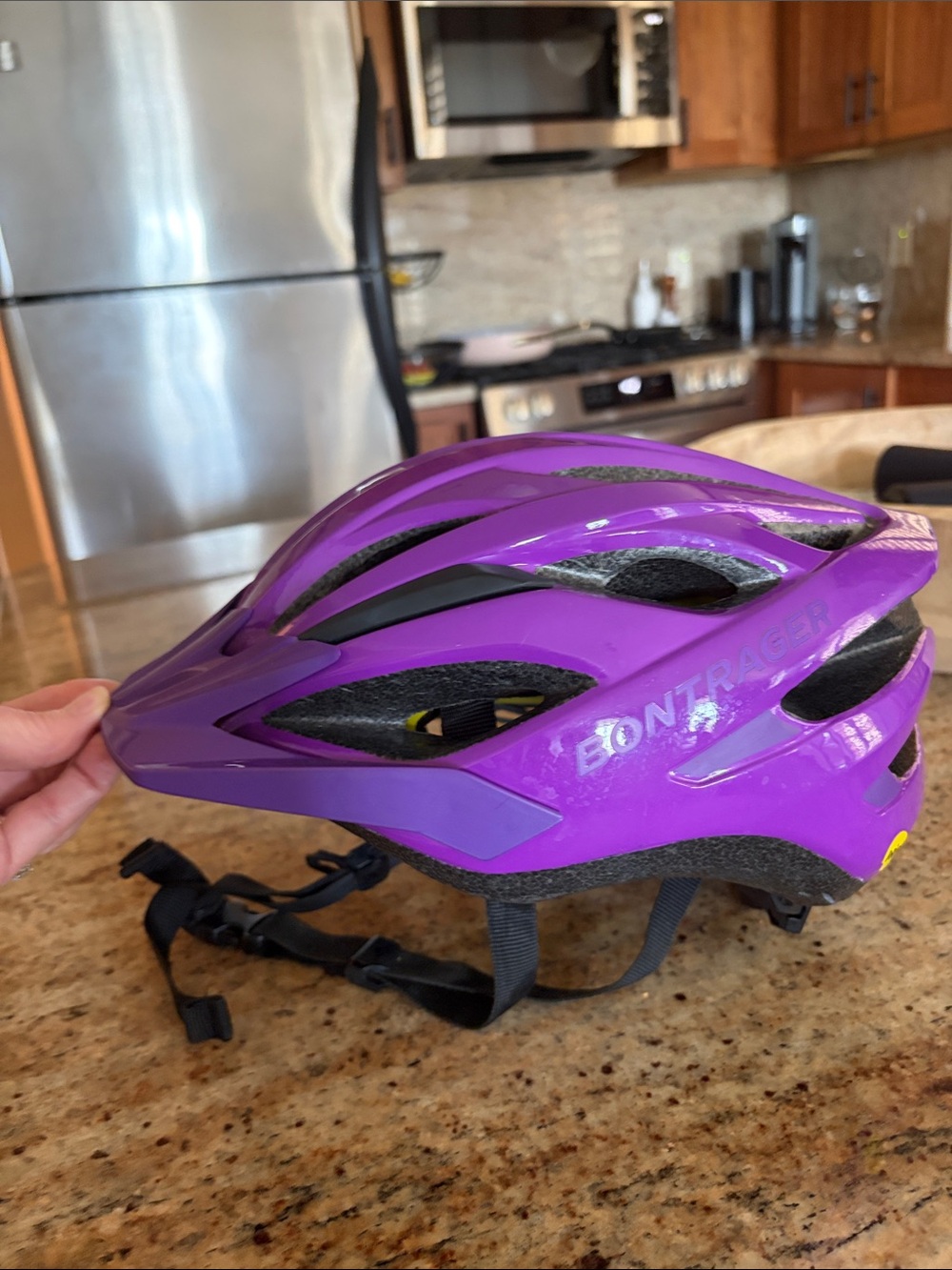 Women’s Purple Bike Helmet - Bontrager